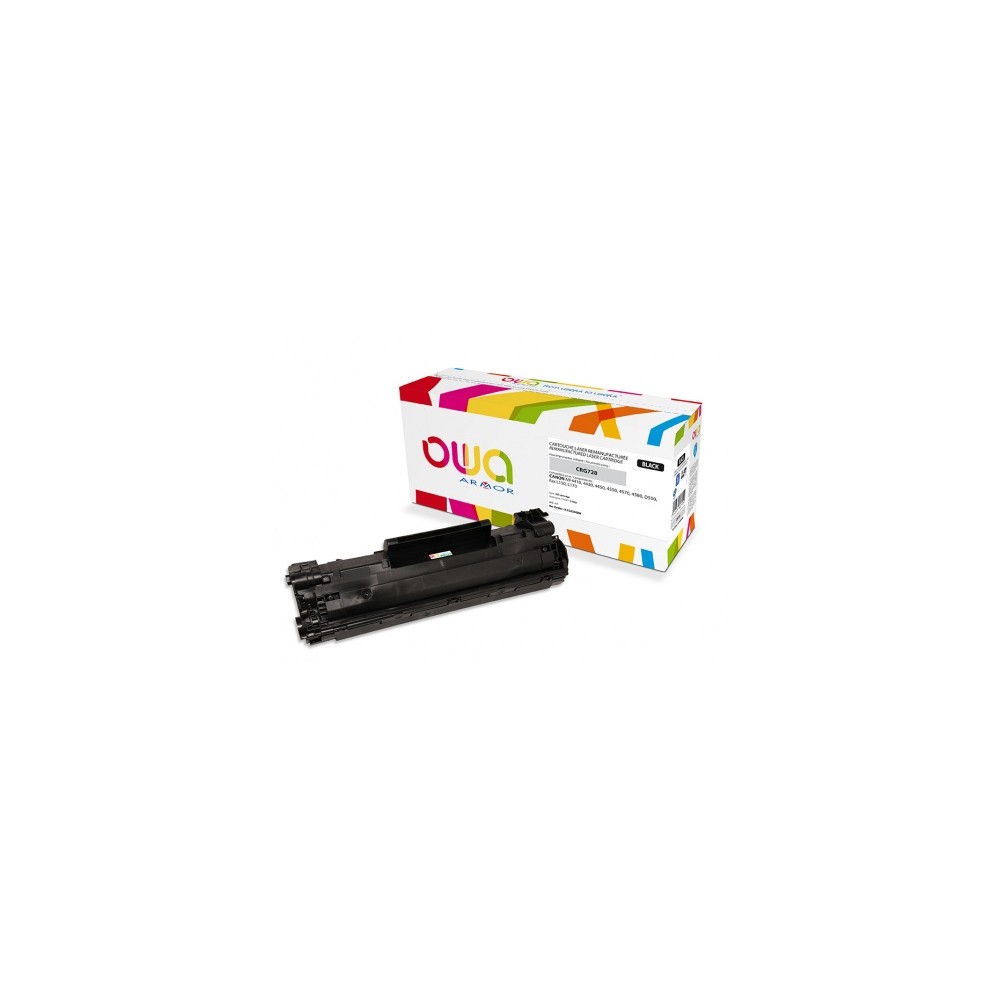 ARMOR    OWA toner compatible MF 4410, 4420, 4430, 4550, 4570, 4580, D550, Fax L150, L170 Box Noir, Bla