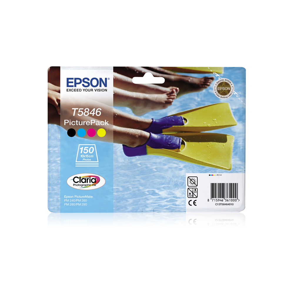 Epson PictureMate PM240/280 Pack Cartucho + Papel 150 Hojas