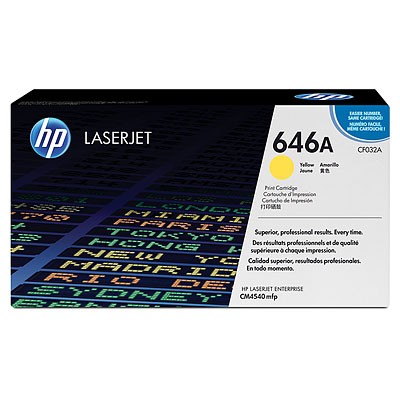 HP Laserjet CM4540 Toner Amarillo